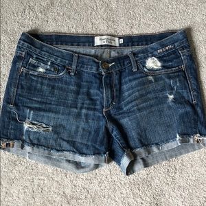 Abercrombie distressed Denim shorts